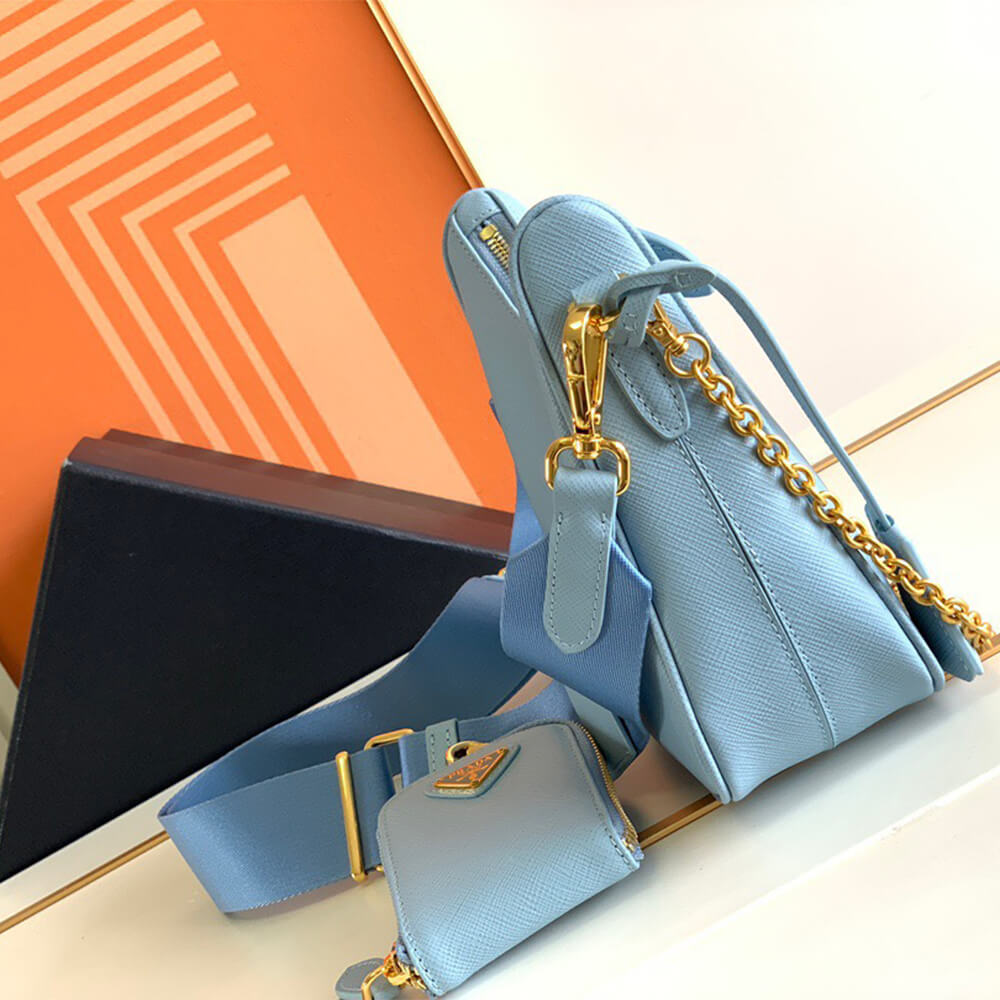 Pra*a Re-Edition 2005 Saffiano leather bag