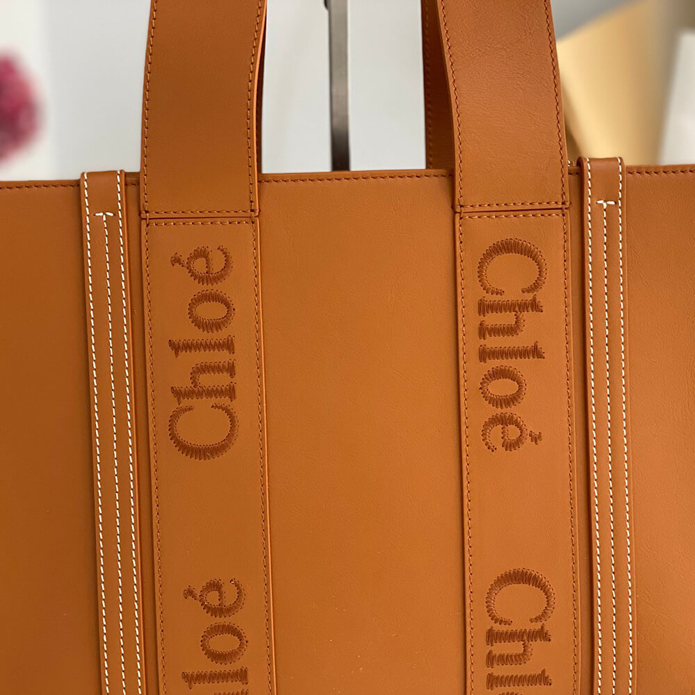 Ch10e woody medium leather tote bag