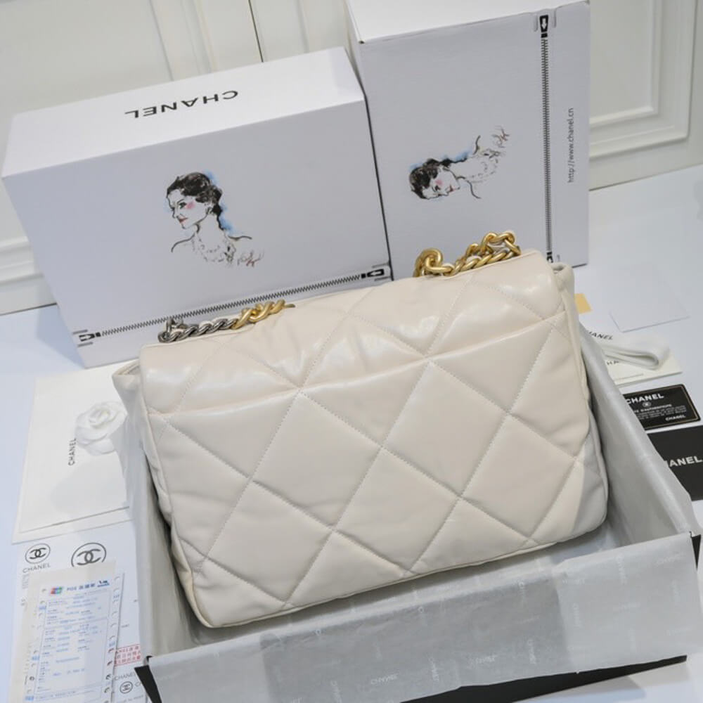 Ch**el 19 MAXI HANDBAG