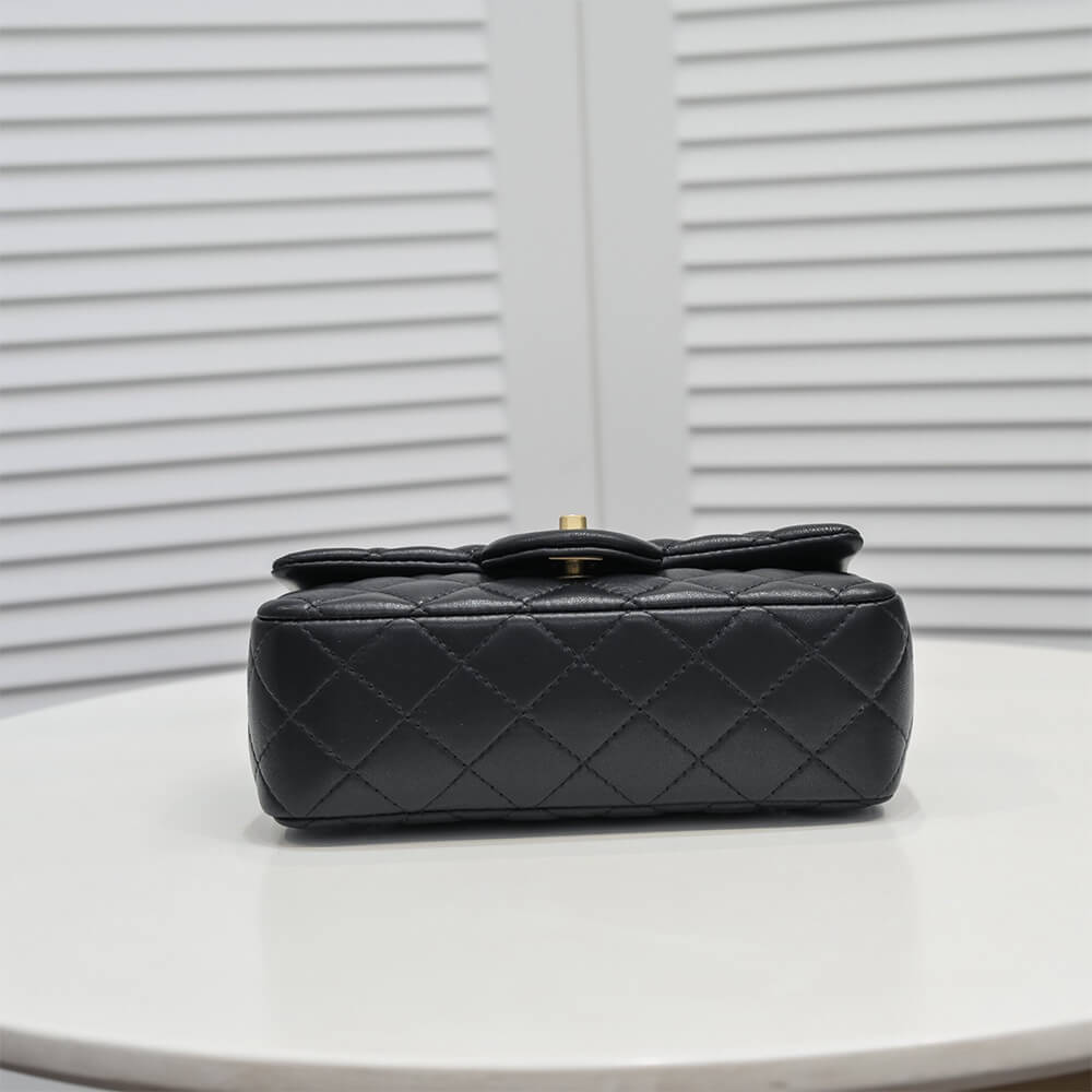 Ch**el Mini Flap with Top Handle