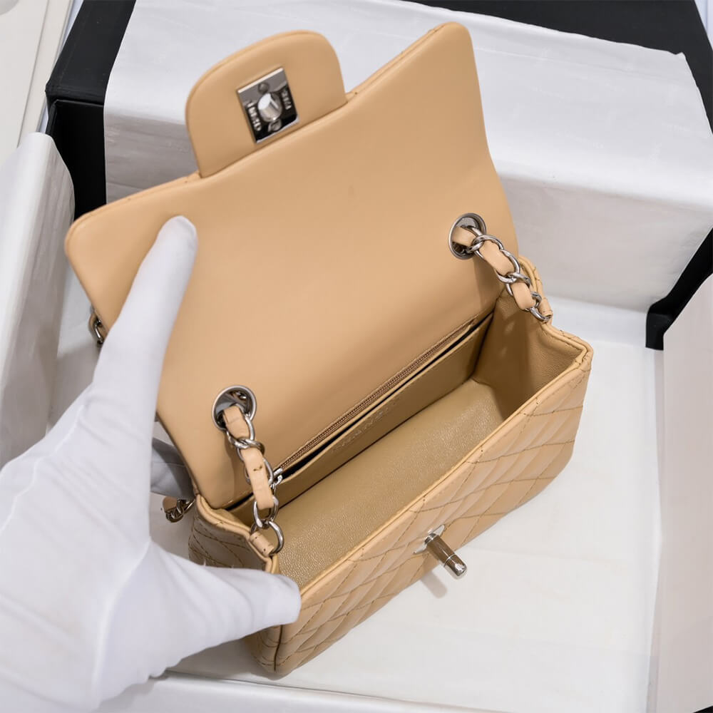 Ch**el MINI FLAP BAG