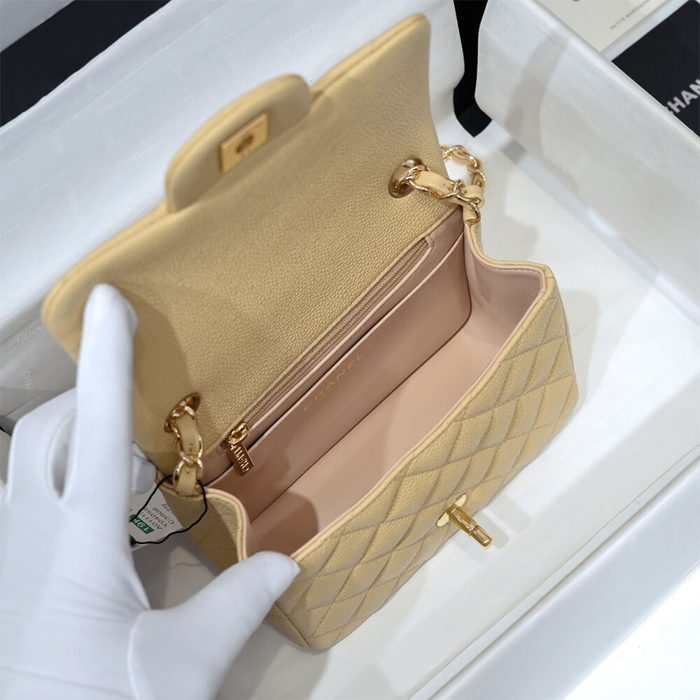 Ch**el MINI FLAP BAG