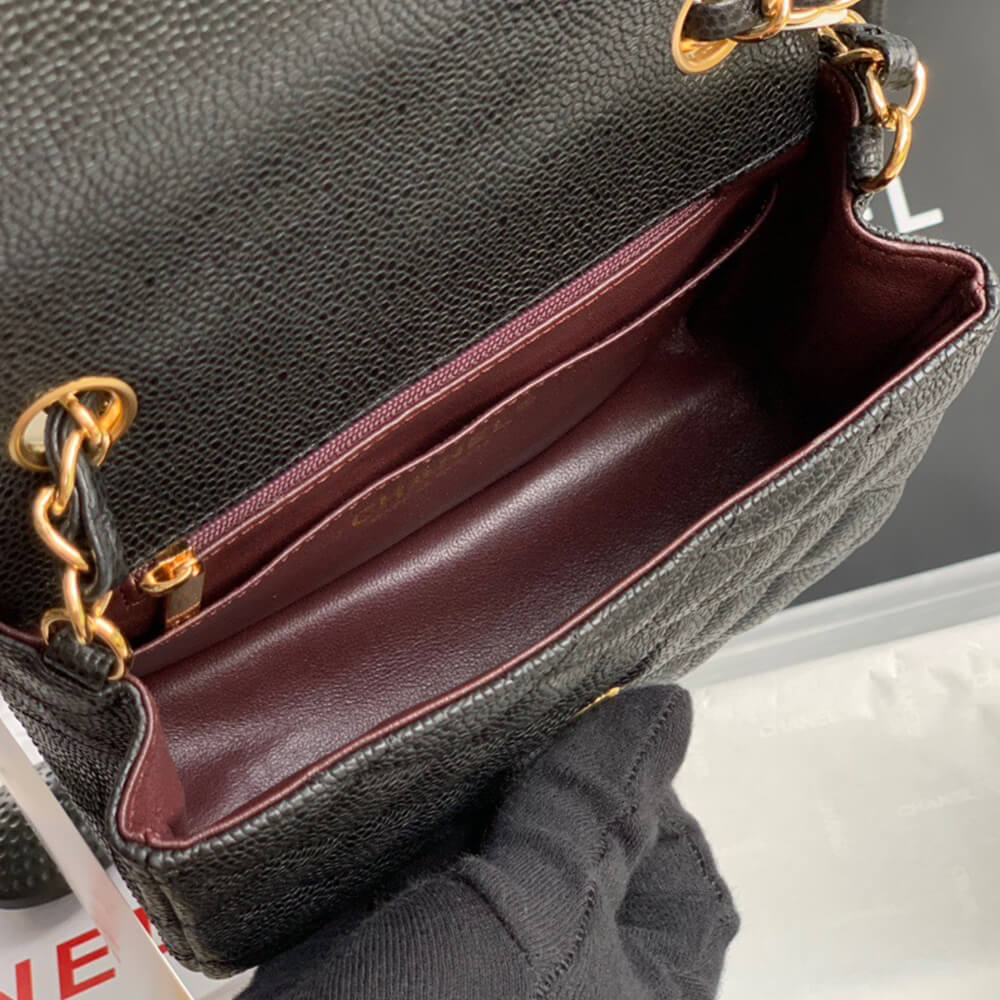 Ch**el MINI FLAP BAG