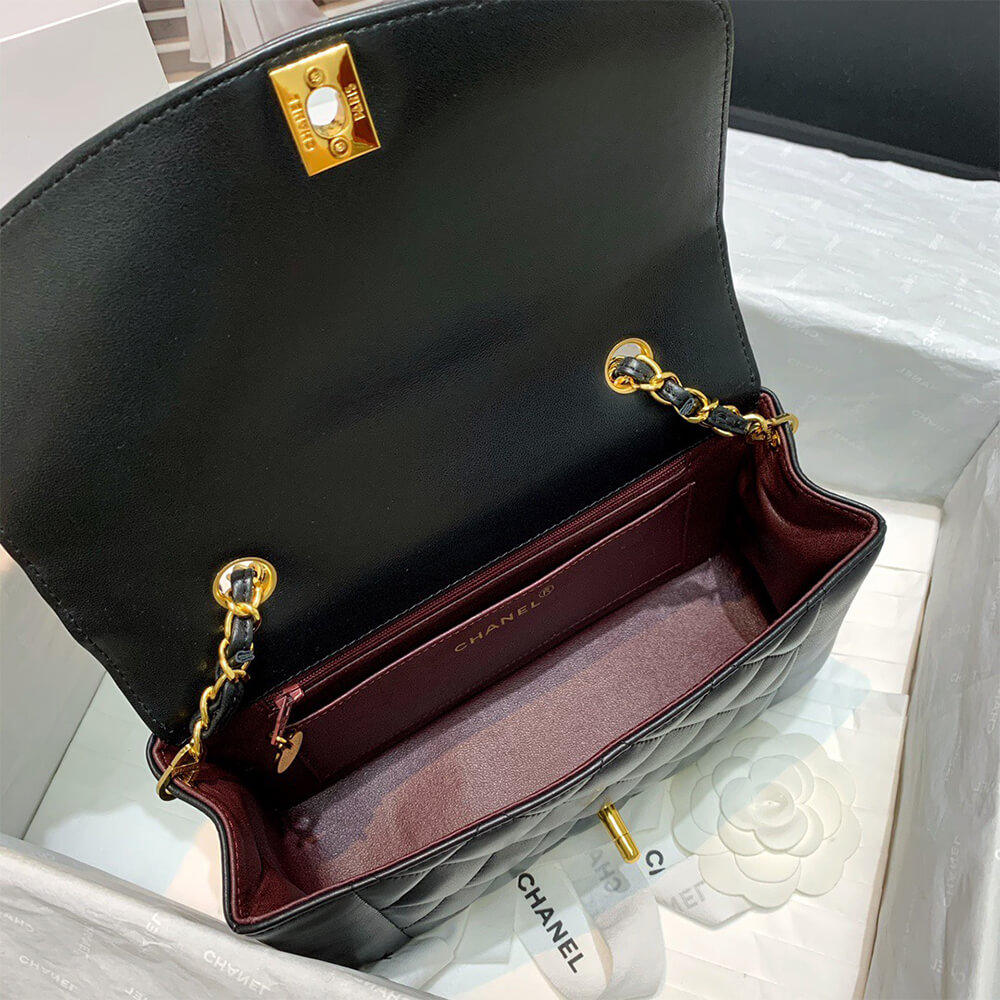 Ch**el Vintage Small Diana Flap Bag