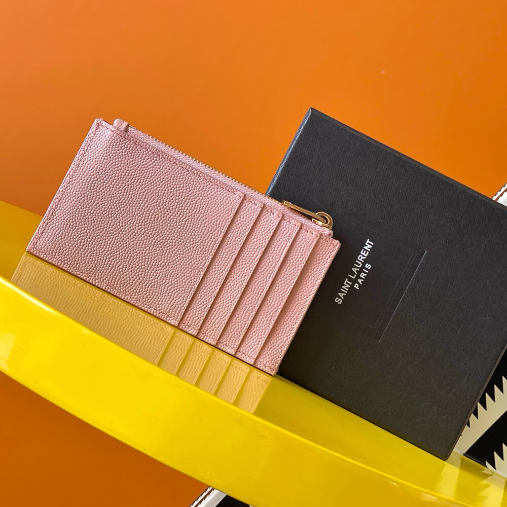 Y51 CASSANDRE MATELASSÉ FRAGMENTS ZIPPED CARD CASE(HIGH-END GRADE)