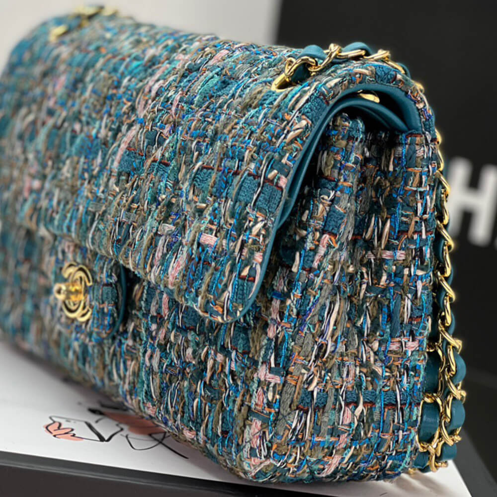 Ch**el Classic Flap Tweed