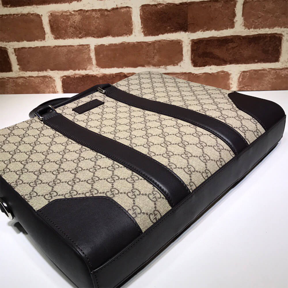 Gvc*1 GG Beige Briefcase