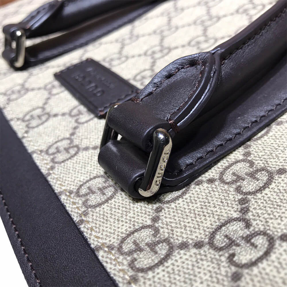 Gvc*1 GG Beige Briefcase