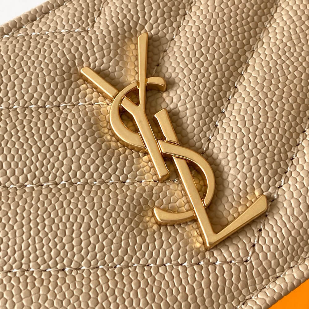 Y51 CASSANDRE MATELASSÉ FRAGMENTS ZIPPED CARD CASE(HIGH-END GRADE)