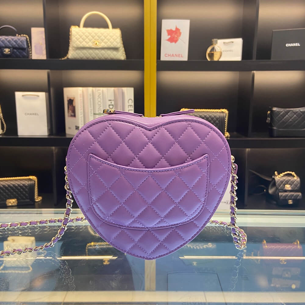Ch**el 22s Heart Bag