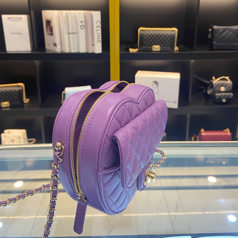 Ch**el 22s Heart Bag