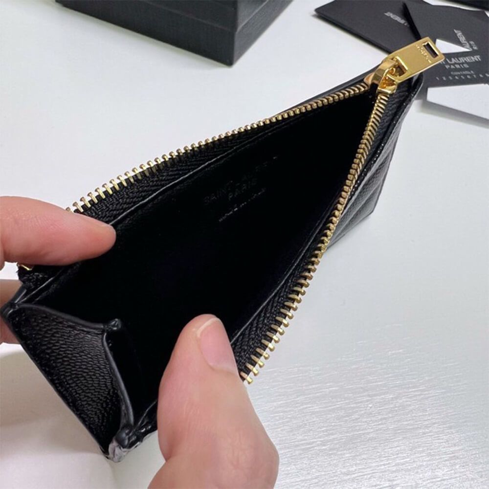 Y51 CASSANDRE MATELASSÉ FRAGMENTS ZIPPED CARD CASE(HIGH-END GRADE)
