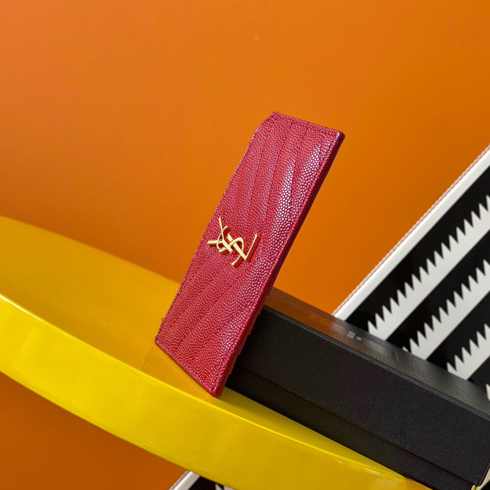 Y51 CASSANDRE MATELASSÉ FRAGMENTS ZIPPED CARD CASE(HIGH-END GRADE)