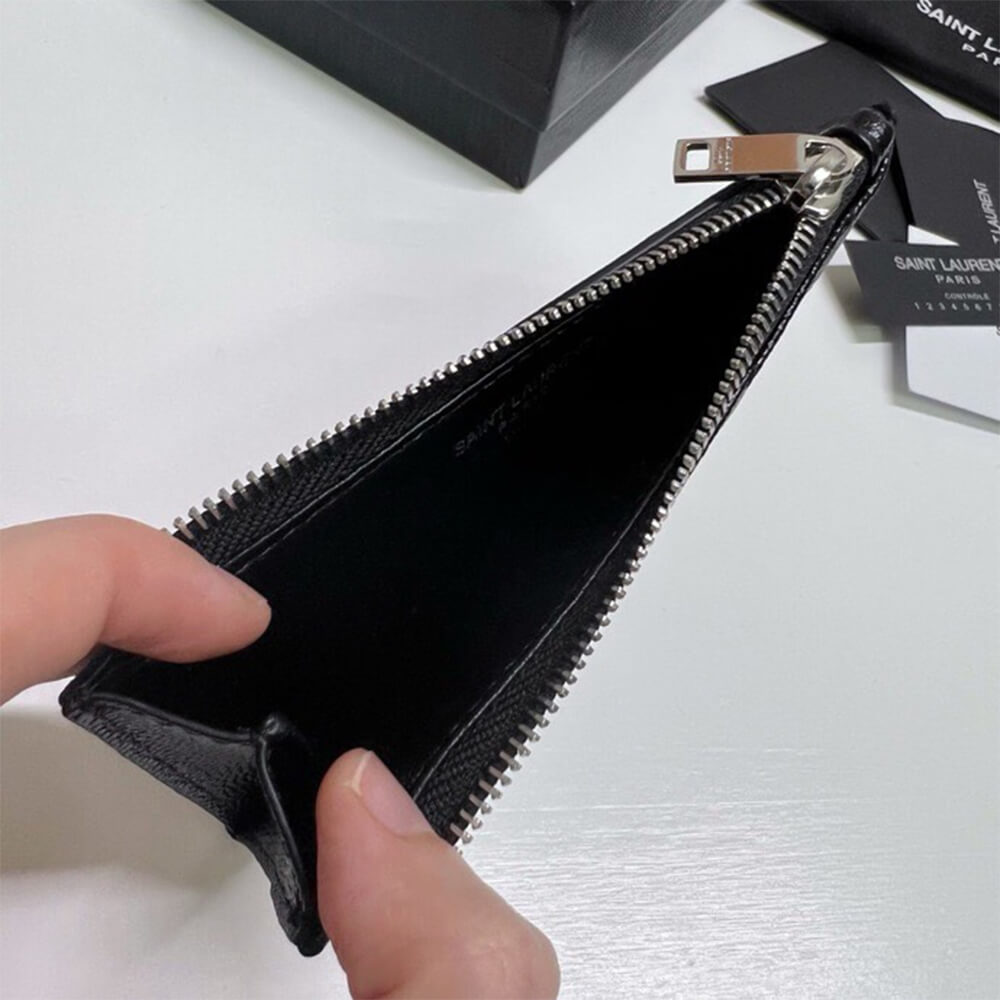 Y51 CASSANDRE MATELASSÉ FRAGMENTS ZIPPED CARD CASE(HIGH-END GRADE)