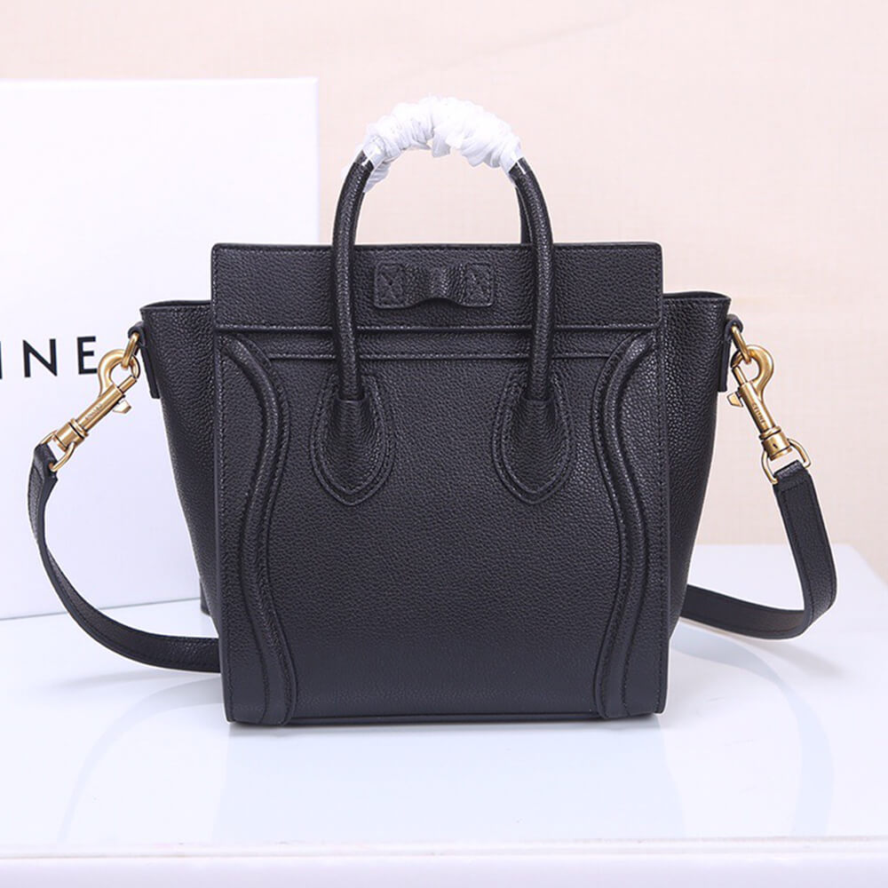ce1i*e nano lU*gage bag in calfskin