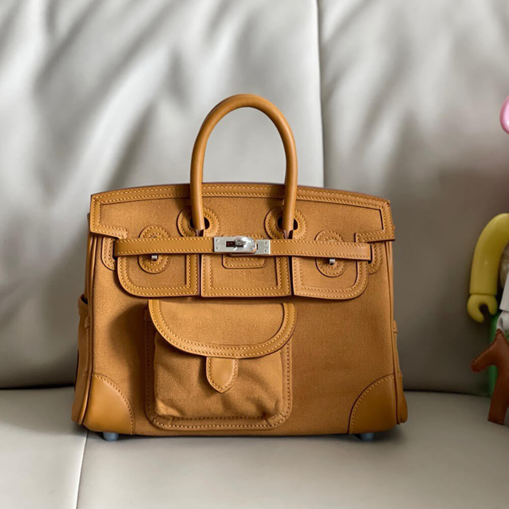 H**me5 Birkin 25 Cargo Bag(HIGH-END GRADE)