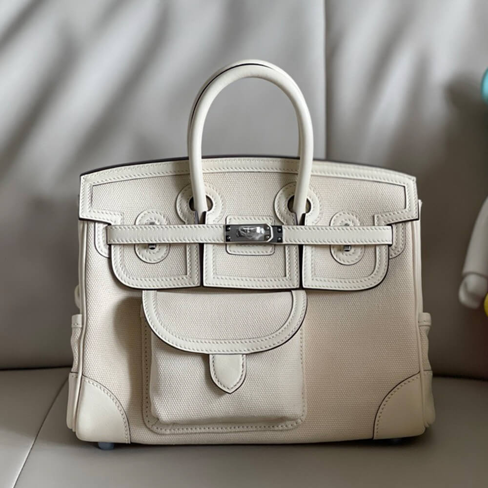 H**me5 Birkin 25 Cargo Bag(HIGH-END GRADE)