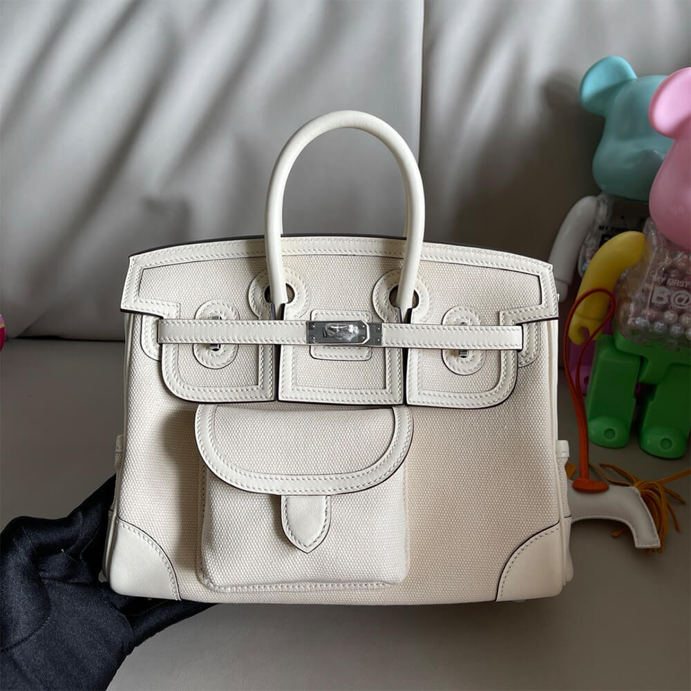 H**me5 Birkin 25 Cargo Bag(HIGH-END GRADE)