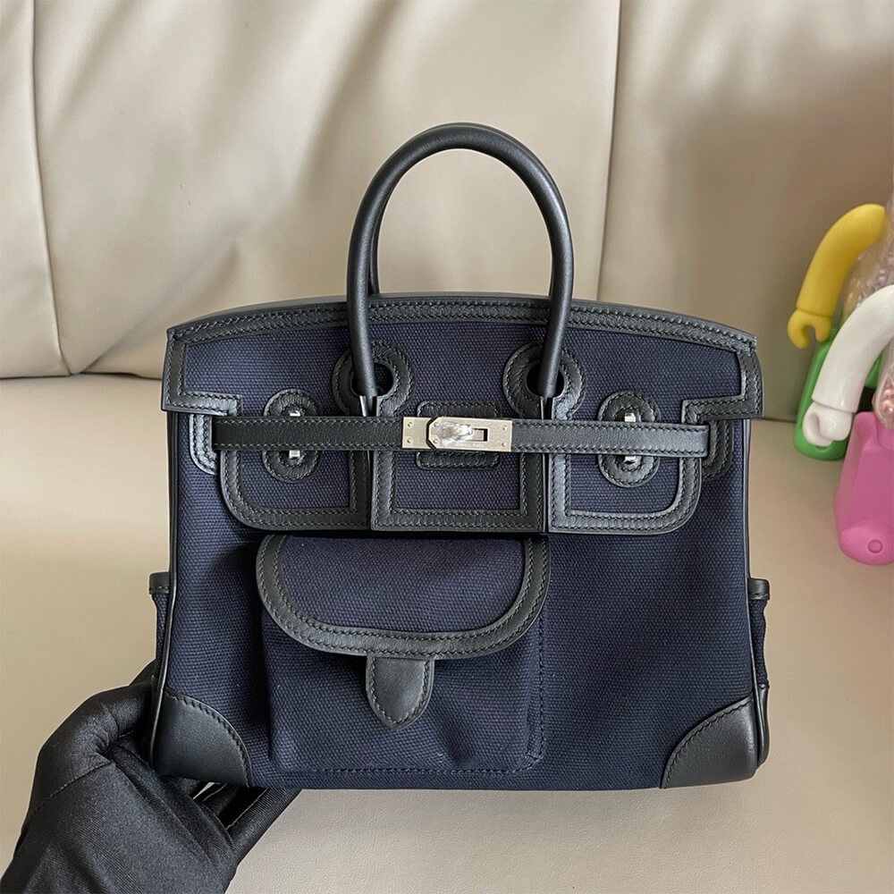 H**me5 Birkin 25 Cargo Bag(HIGH-END GRADE)