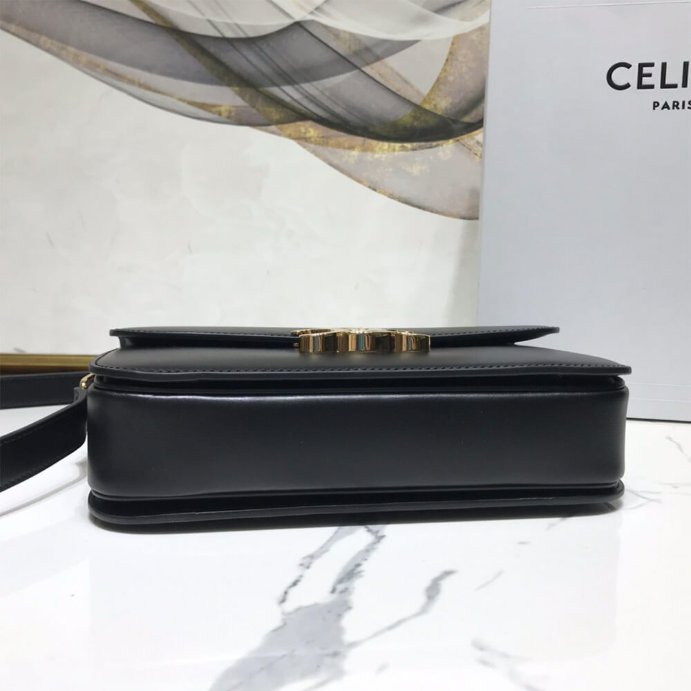 Ce1i*e CLASSIQUE TRIOMPHE BAG IN SHINY CALFSKIN(HIGH-END GRADE)