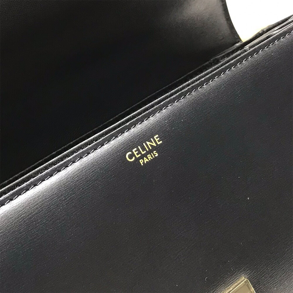 Ce1i*e CLASSIQUE TRIOMPHE BAG IN SHINY CALFSKIN(HIGH-END GRADE)
