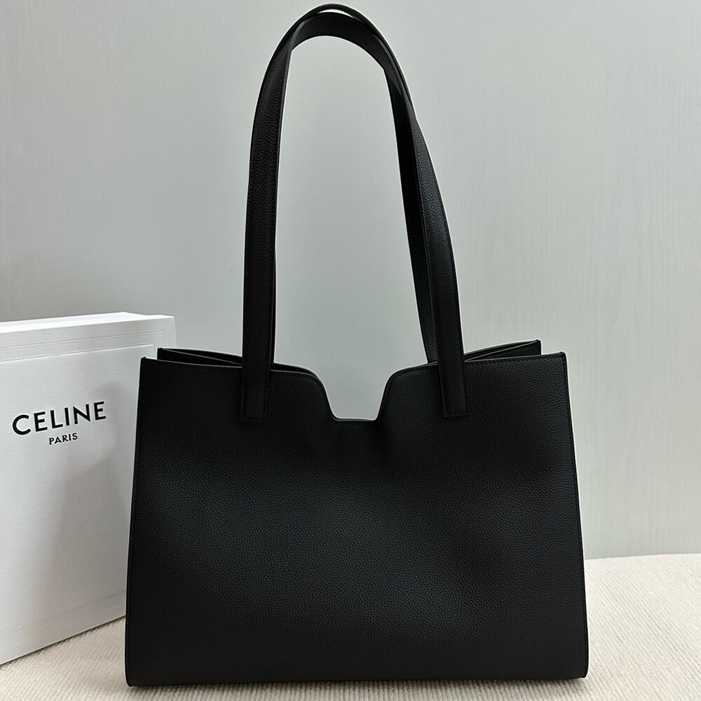 Ce1i*e CABAS 16 IN S*pPLE GRAINED CALFSKIN
