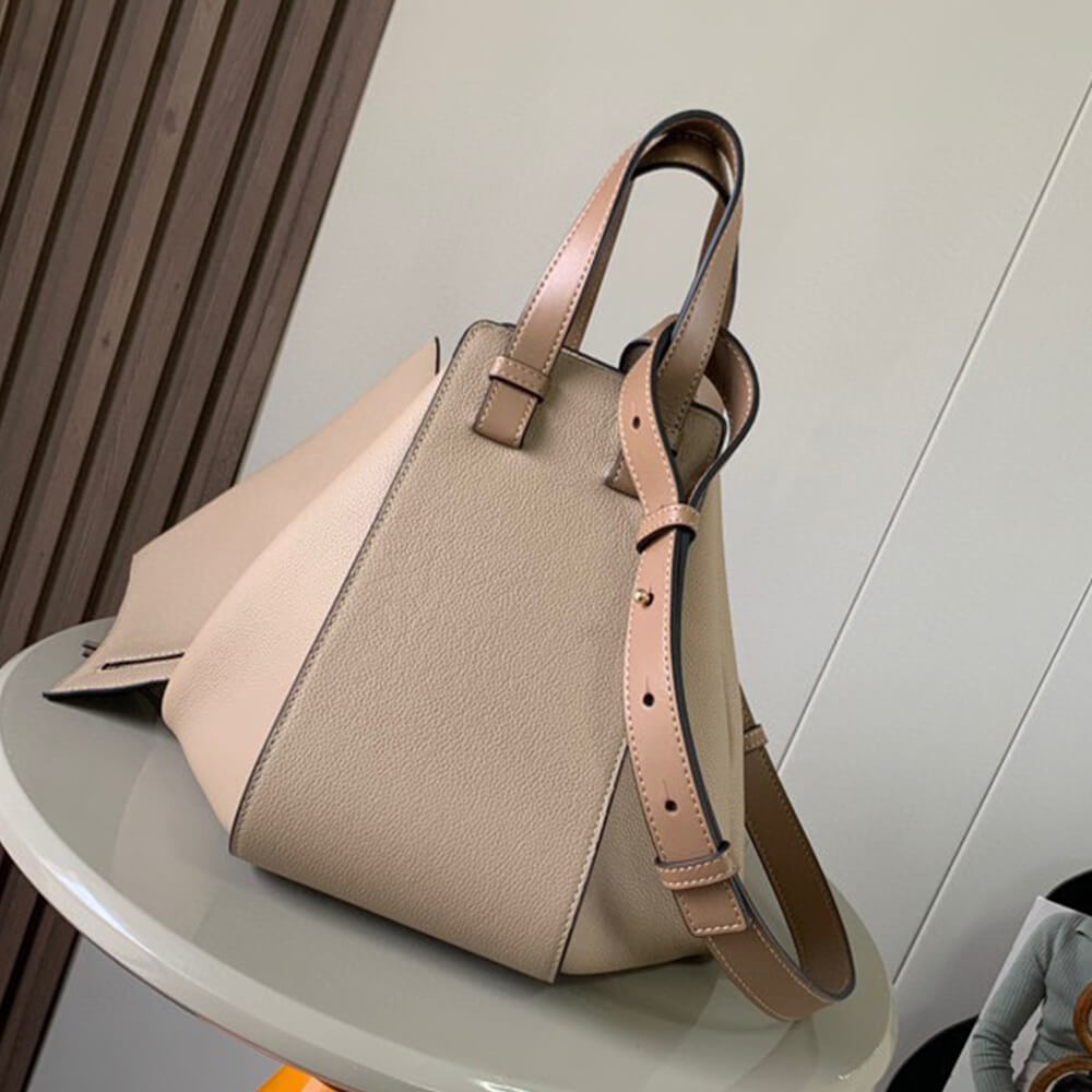 L0ew* Small Hammock bag in soft grained calfskin