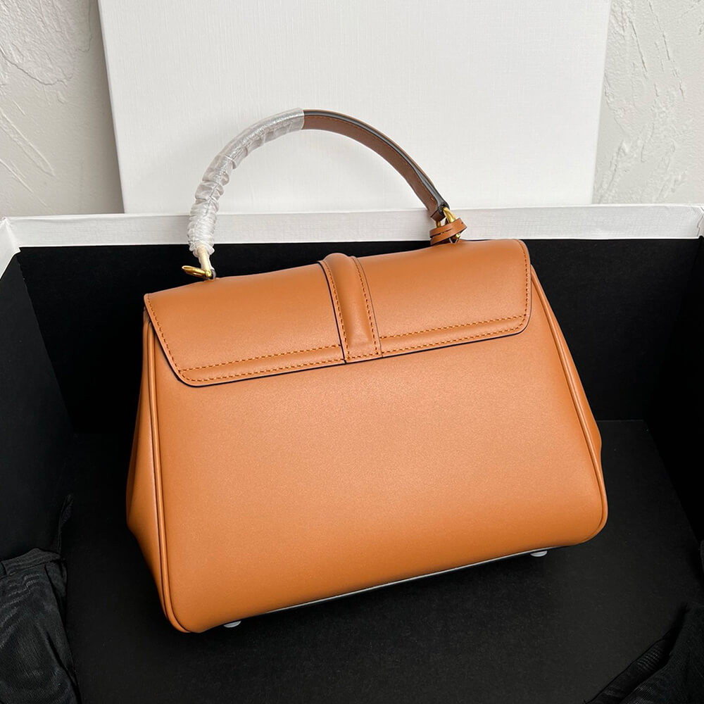 Ce1i*e SMALL 16 BAG IN SATINATED CALFSKIN(high-end grade)
