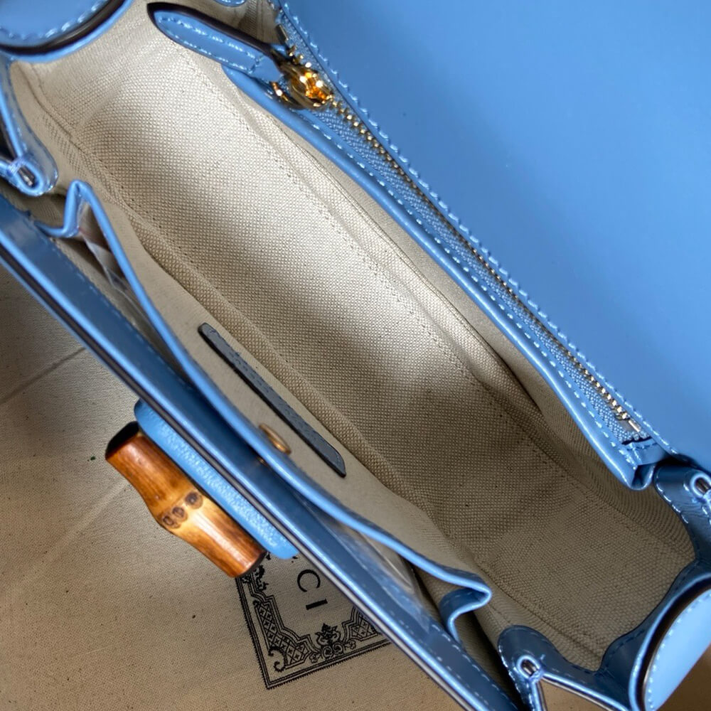 Gvc*1 BAMBOO 1947 JUMBO GG SMALL TOP HANDLE BAG