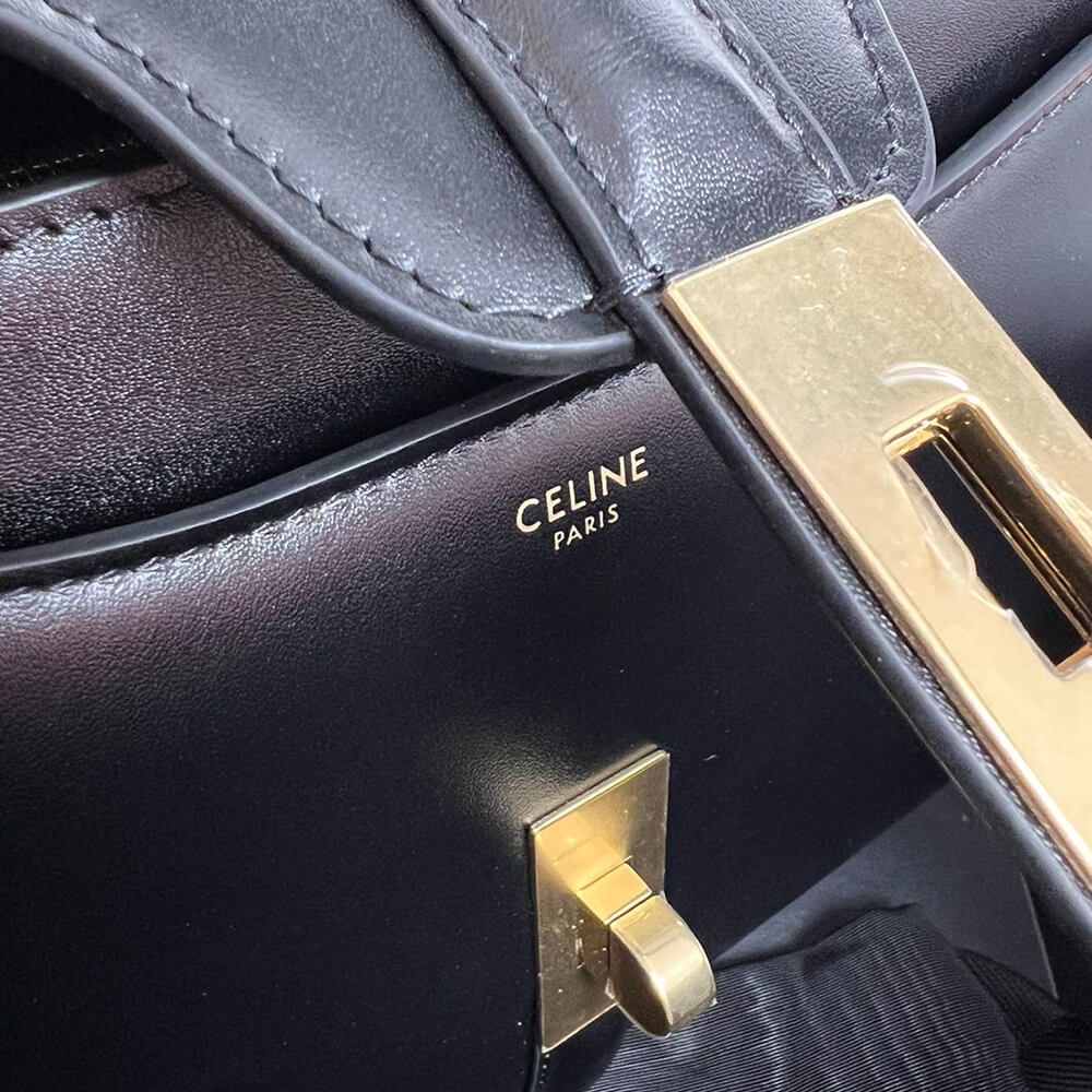 Ce1i*e SMALL 16 BAG IN SATINATED CALFSKIN(high-end grade)