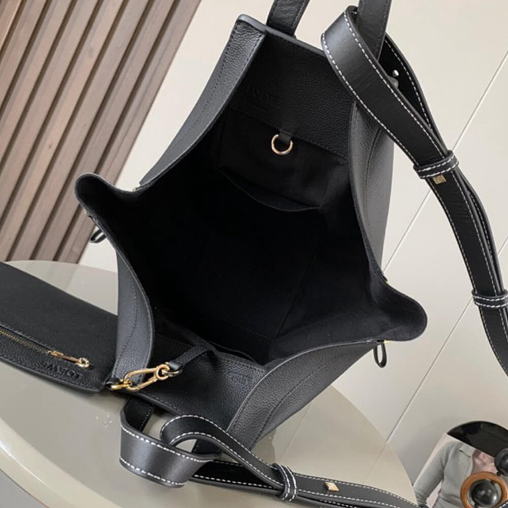 L0ew* Small Hammock bag in soft grained calfskin