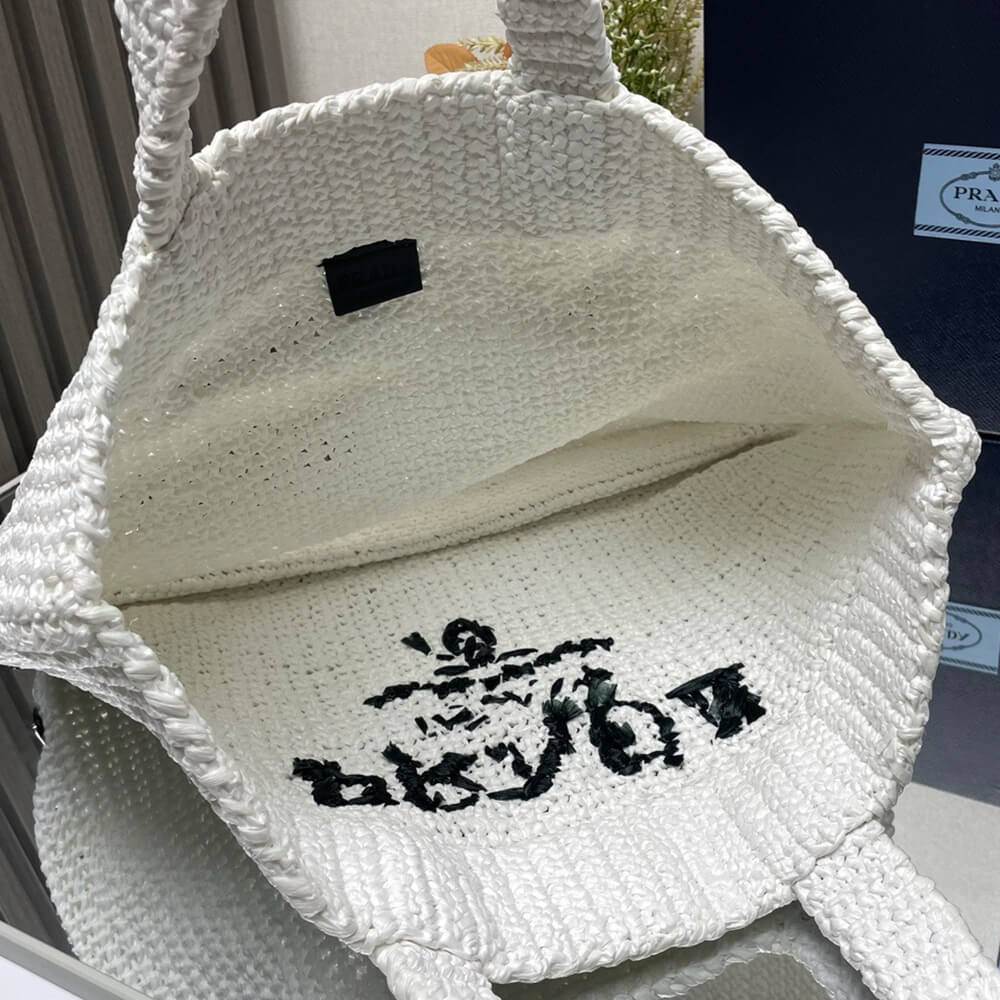 Pra*a Crochet tote bag(high-end grade)