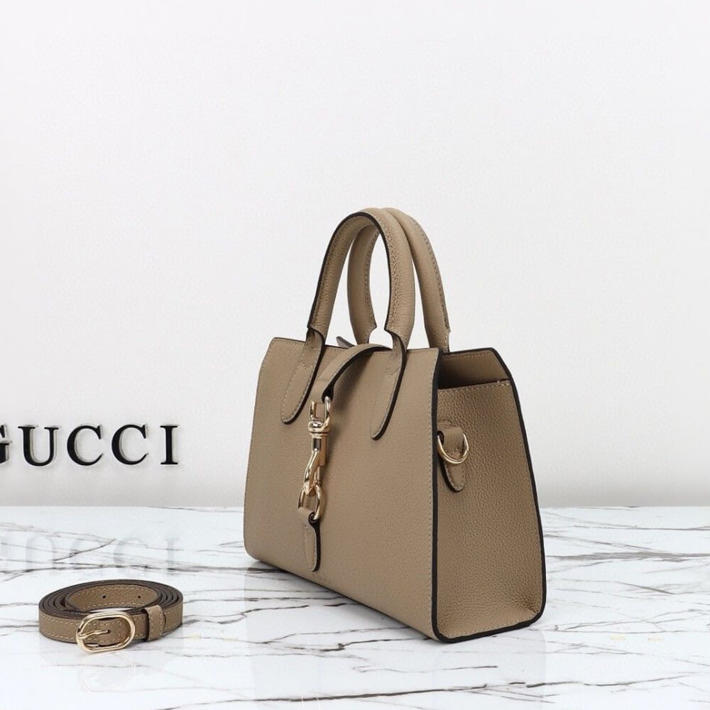 Gvc*1 SMALL TOTE BAG WITH HOOK CLOSURE