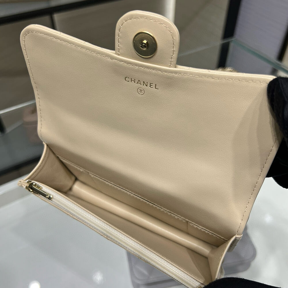 Ch**el MINI FLAP WITH TOP HANDLE(HIGH-END GRADE)