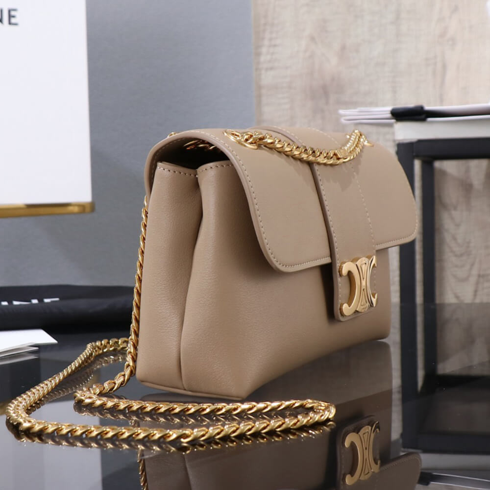 Ce1i*e TEEN Ce1i*e VICTOIRE BAG in S*pPLE CALFSKIN