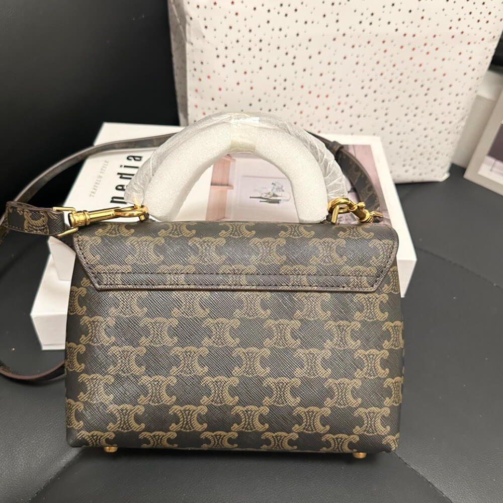 Ce1i*e TEEN NINO BAG IN TRIOMPHE CANVAS