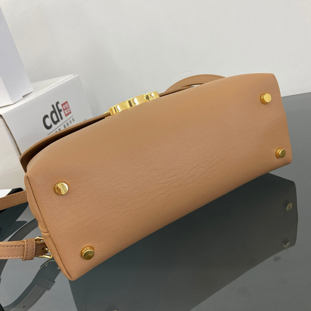 Ce1i*e MEDIUM NINO BAG IN S*pPLE CALFSKIN