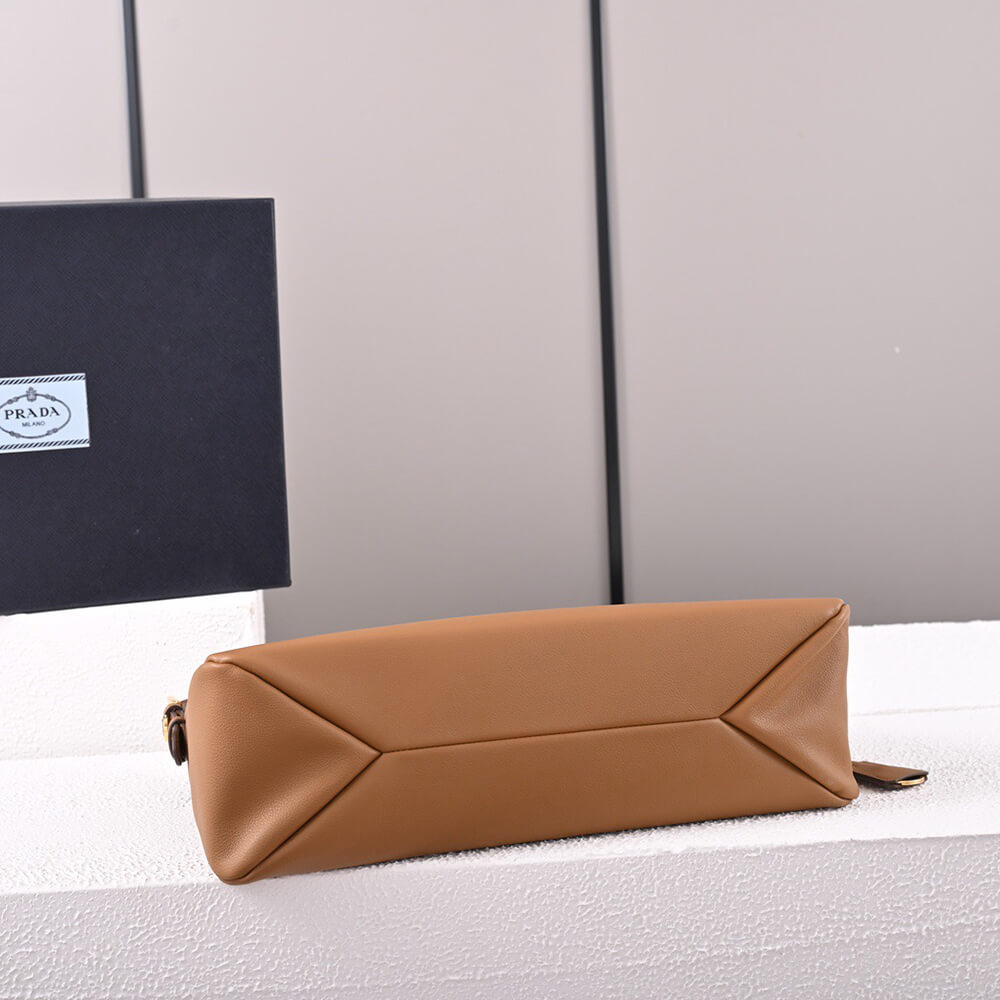 Pra*a Aimee large leather shoulder bag