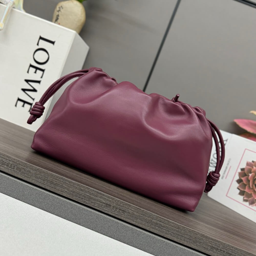 L0ew* Medium Flamenco purse in mellow nappa lambskin(high-end grade)