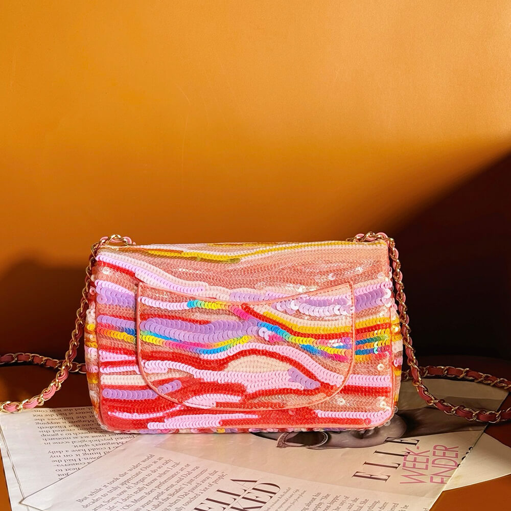 Ch**el SMALL FLAP BAG(High-end Grade)
