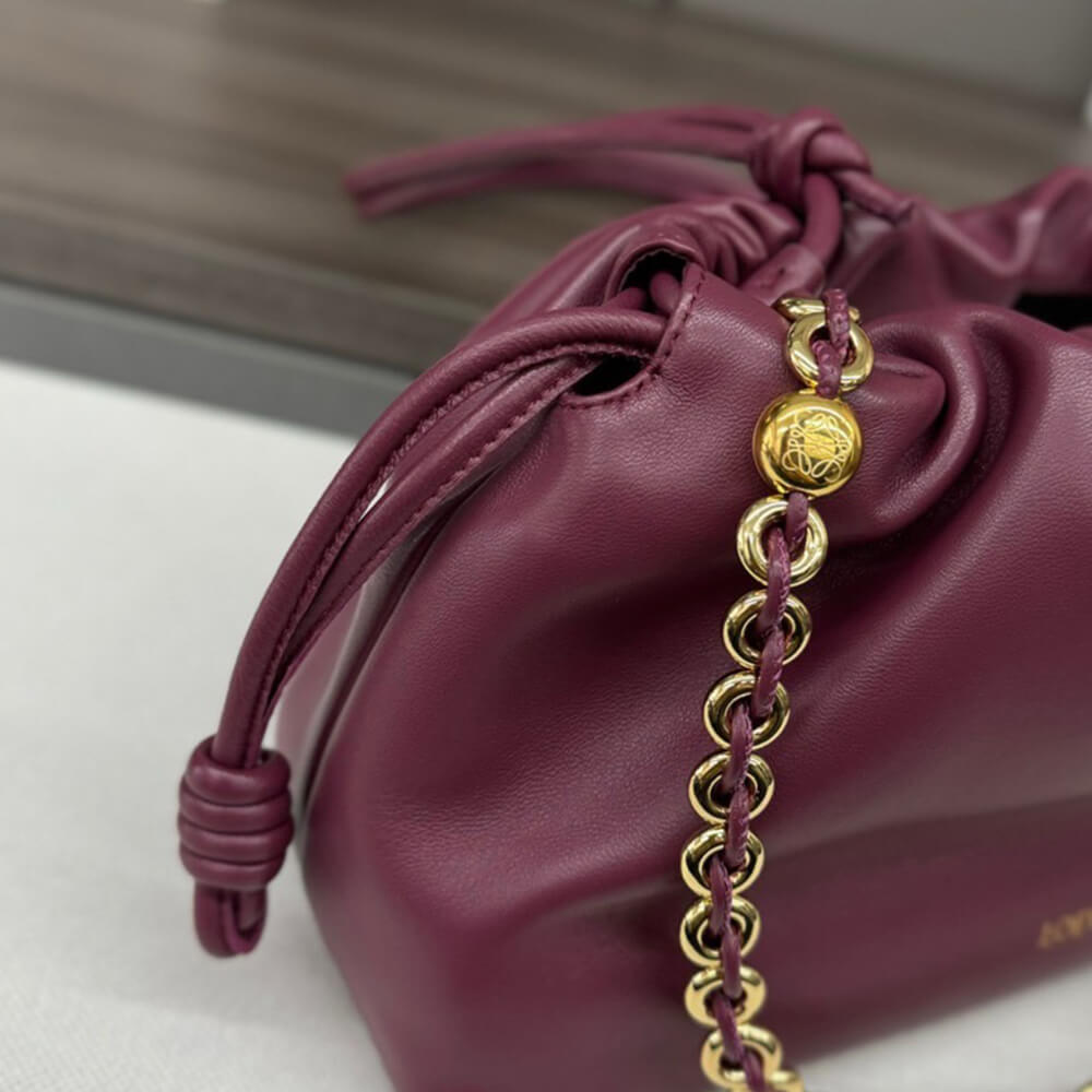 L0ew* Medium Flamenco purse in mellow nappa lambskin(high-end grade)