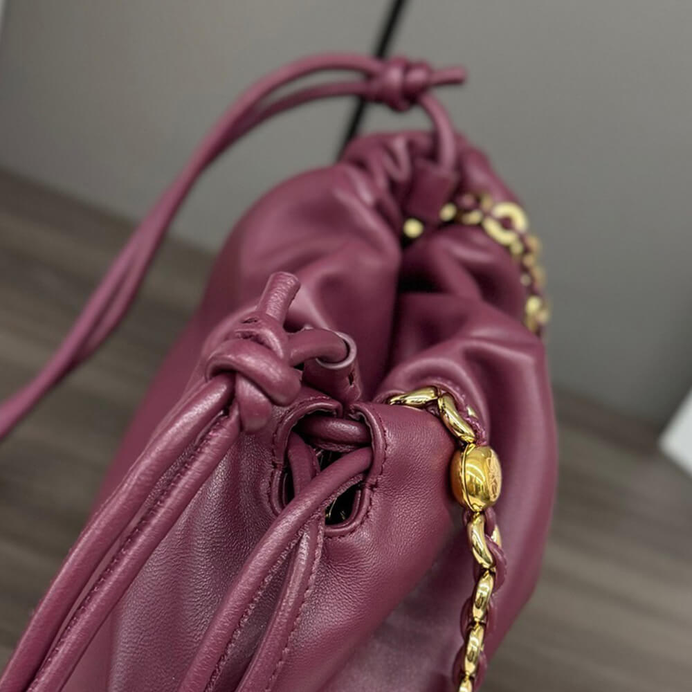 L0ew* Medium Flamenco purse in mellow nappa lambskin(high-end grade)