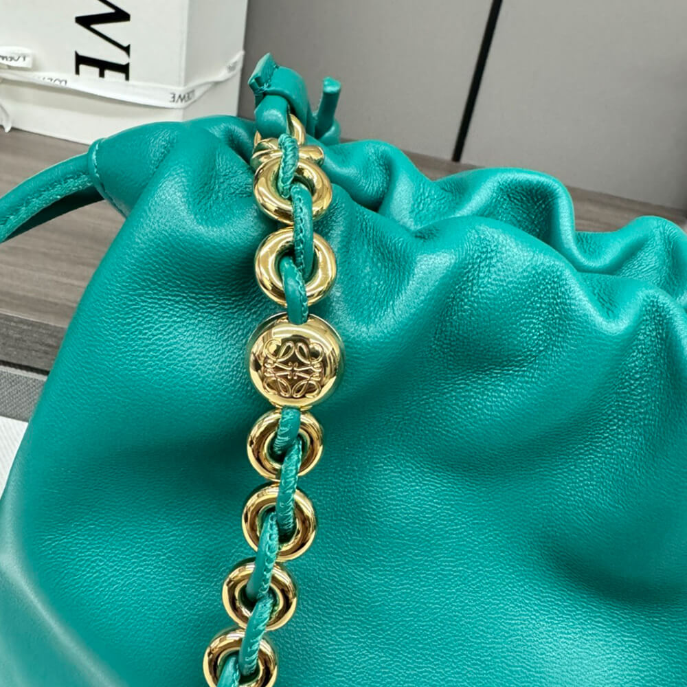 L0ew* Medium Flamenco purse in mellow nappa lambskin