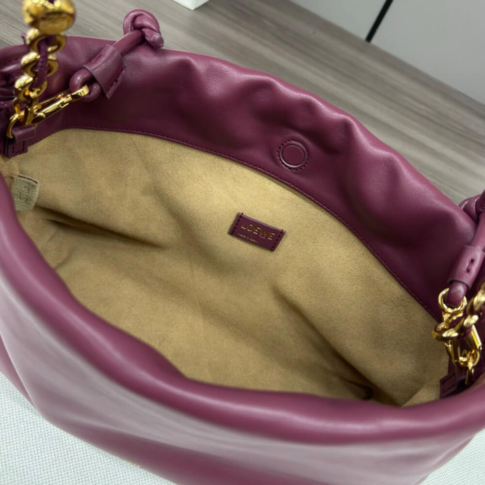 L0ew* Medium Flamenco purse in mellow nappa lambskin(high-end grade)
