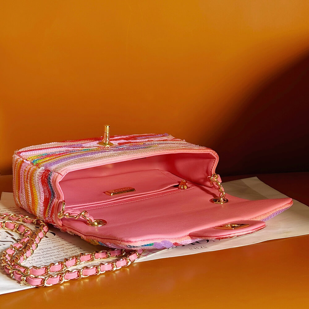 Ch**el SMALL FLAP BAG(High-end Grade)