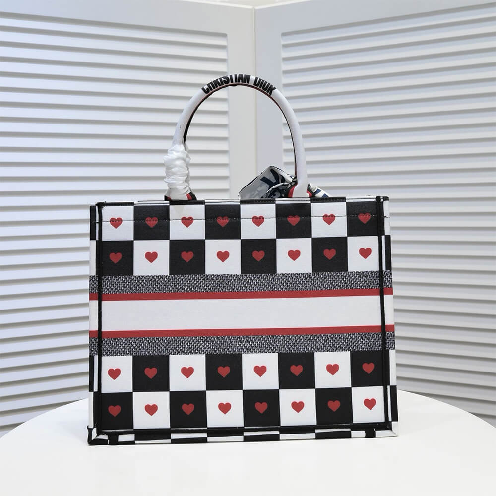 MEDIUM D10rAMOUR D10r BOOK TOTE