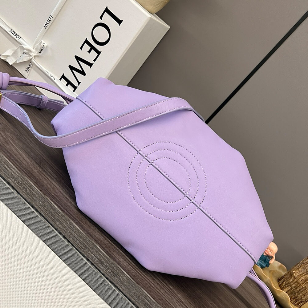 L0ew* Small Paseo bag in shiny nappa calfskin(high-end grade)