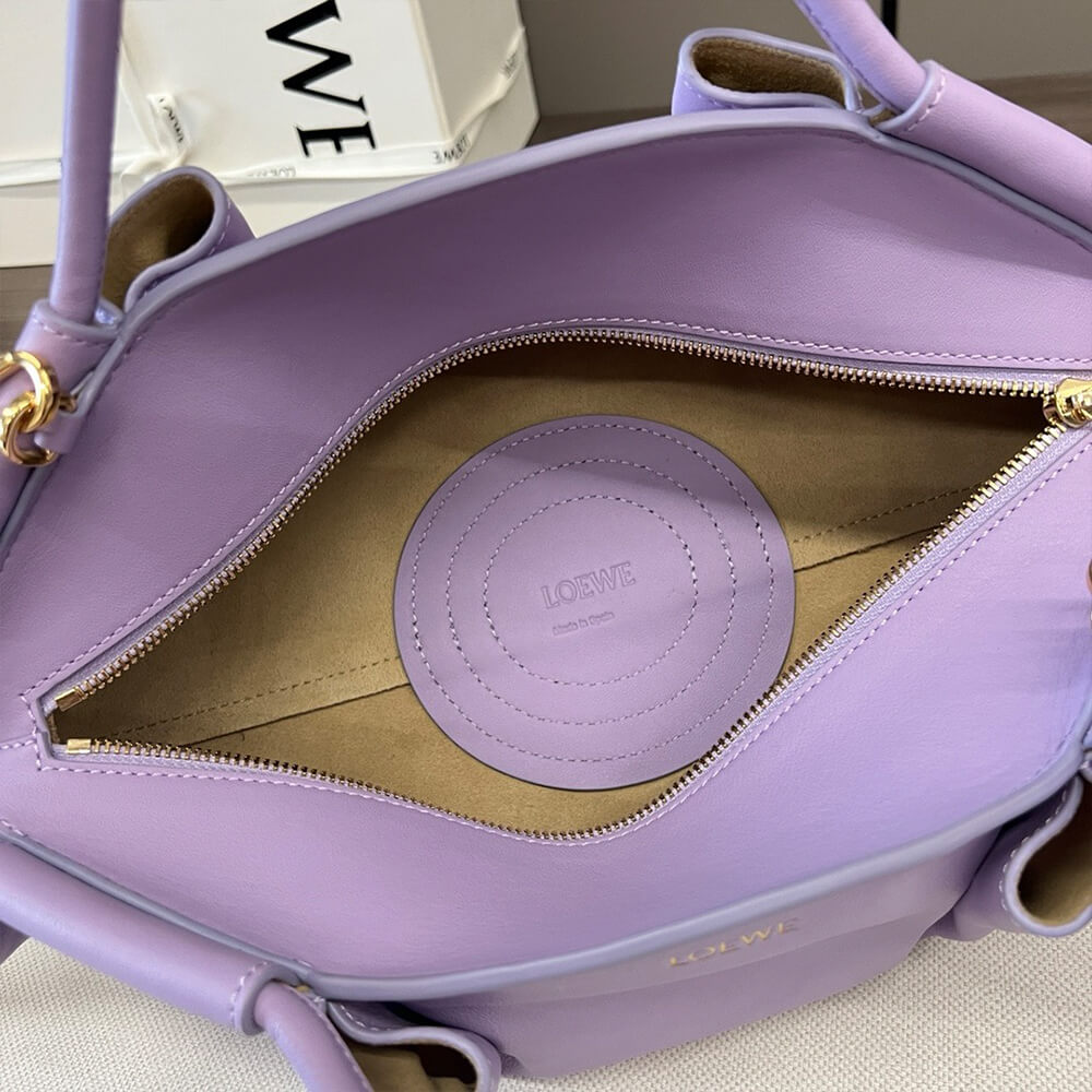L0ew* Small Paseo bag in shiny nappa calfskin(high-end grade)