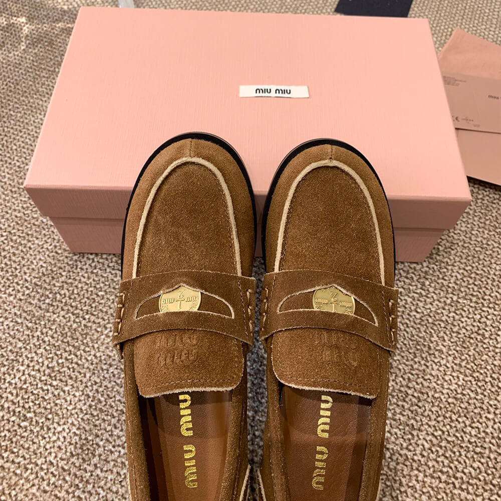M1um1u WOMEN LOAFER