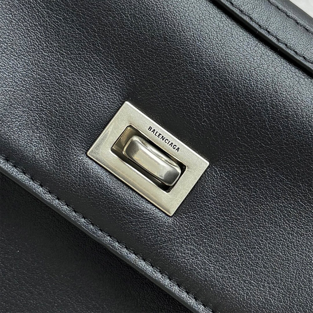 Ba1en*iaga Women’s Rodeo Small Handbag in Black(high-end grade)
